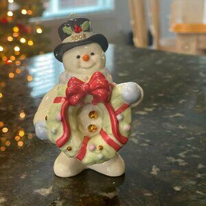 2008 Lenox Snowman Ornament